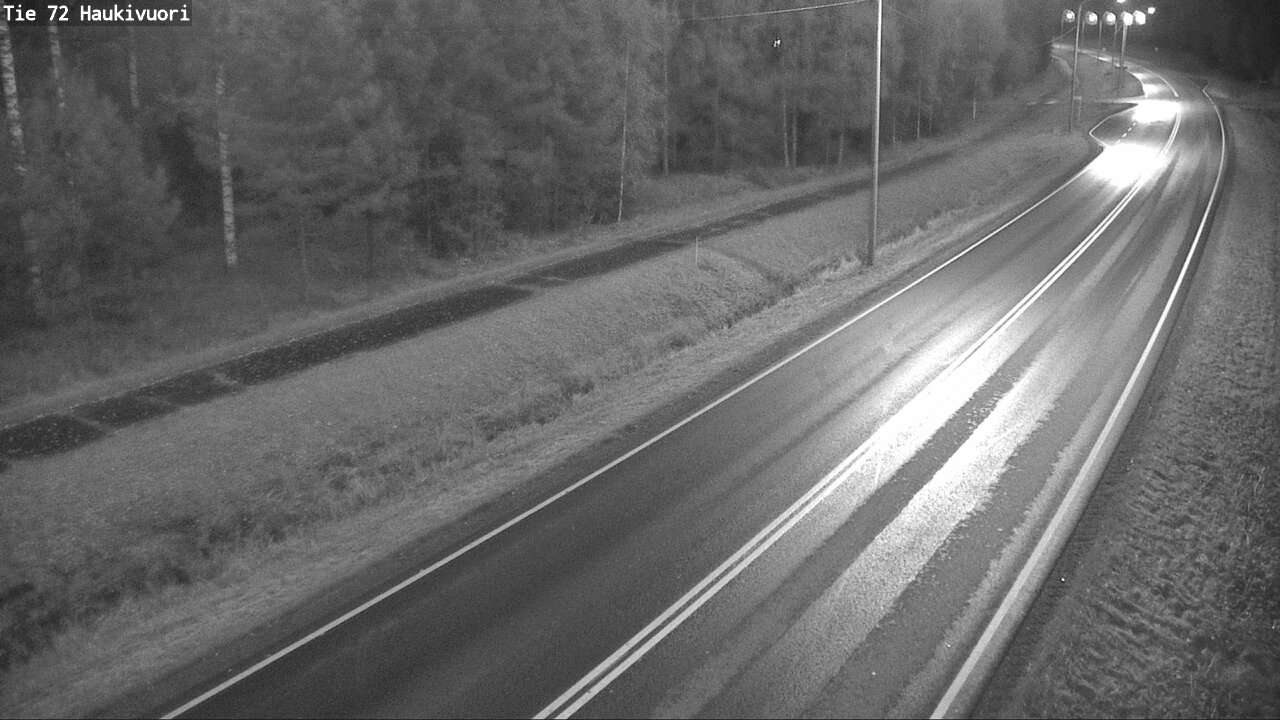 Weather Camera Image Road 72 Haukivuori, Mikkeli, Etelä-Savo