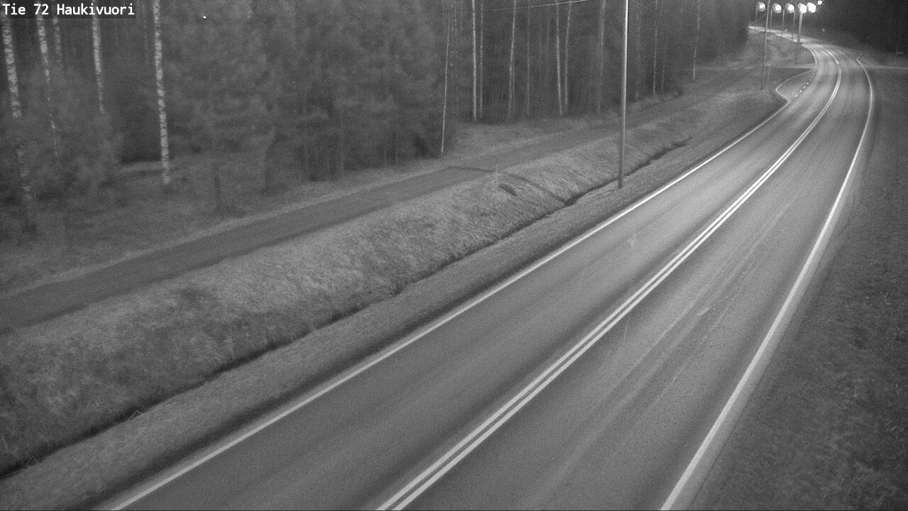 Weather Camera Image Väg 72 Haukivuori, Mikkeli, Etelä-Savo