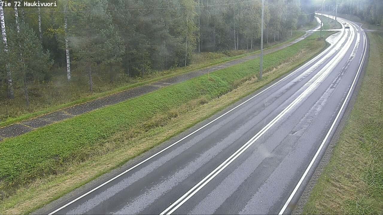 Weather Camera Image Road 72 Haukivuori, Mikkeli, Etelä-Savo