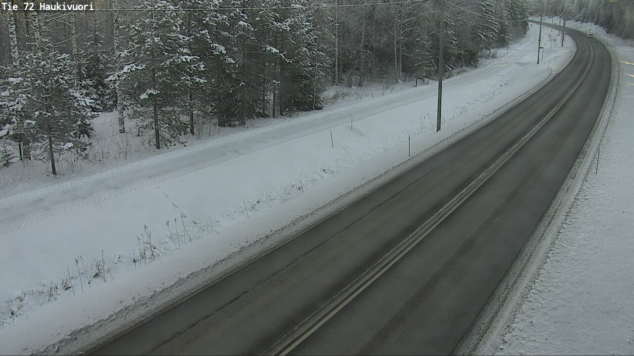 Weather Camera Image Väg 72 Haukivuori, Mikkeli, Etelä-Savo