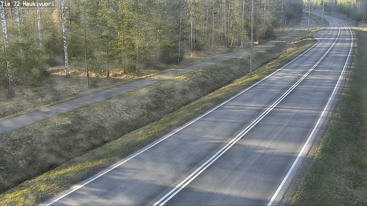 Weather Camera Image Road 72 Haukivuori, Mikkeli, Etelä-Savo