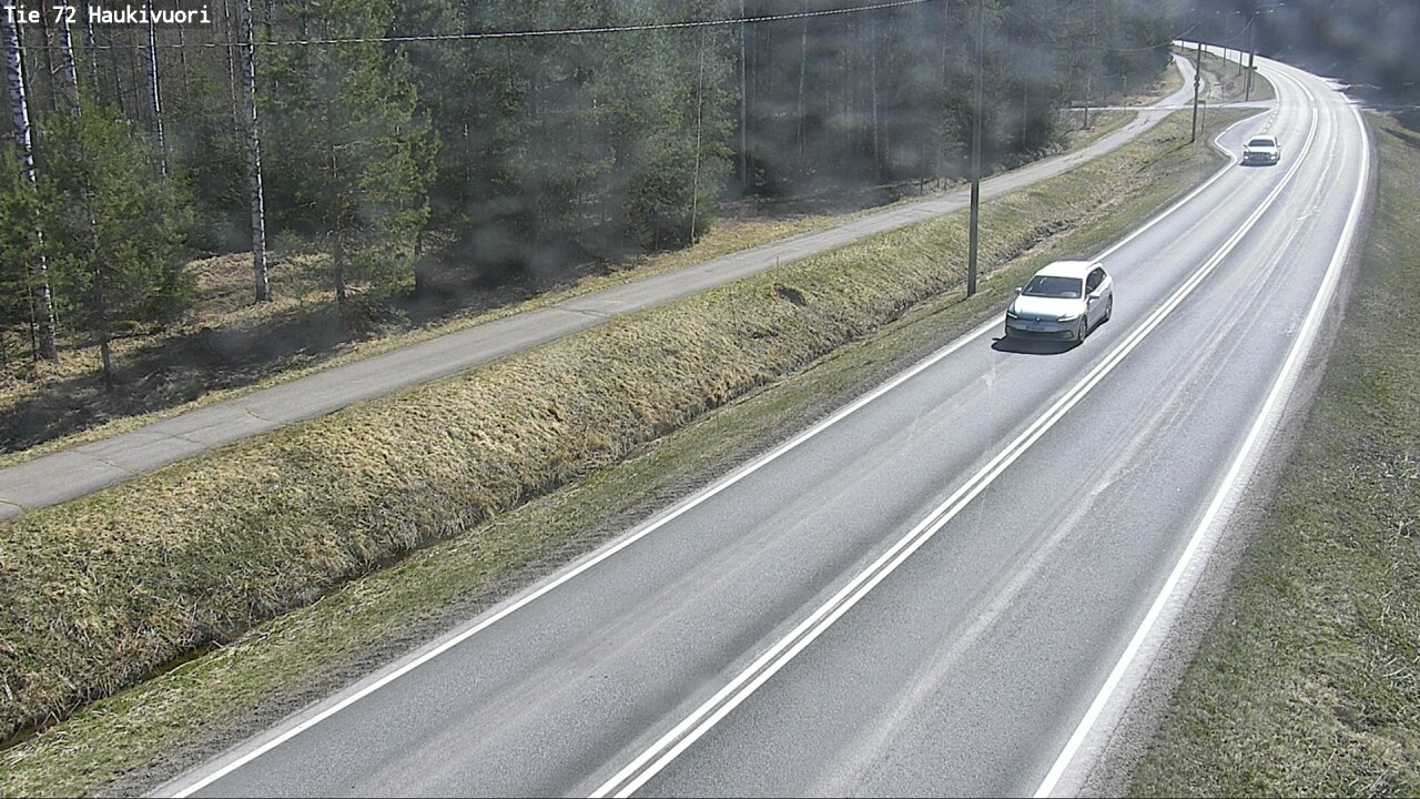 Weather Camera Image Väg 72 Haukivuori, Mikkeli, Etelä-Savo