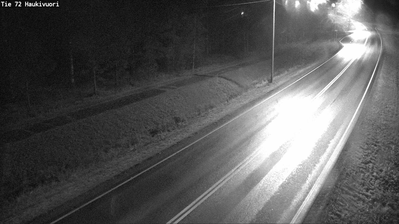 Weather Camera Image Road 72 Haukivuori, Mikkeli, Etelä-Savo