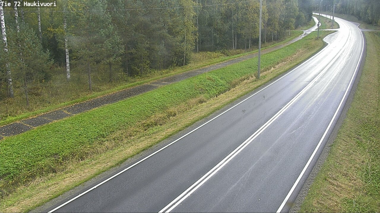 Weather Camera Image Road 72 Haukivuori, Mikkeli, Etelä-Savo