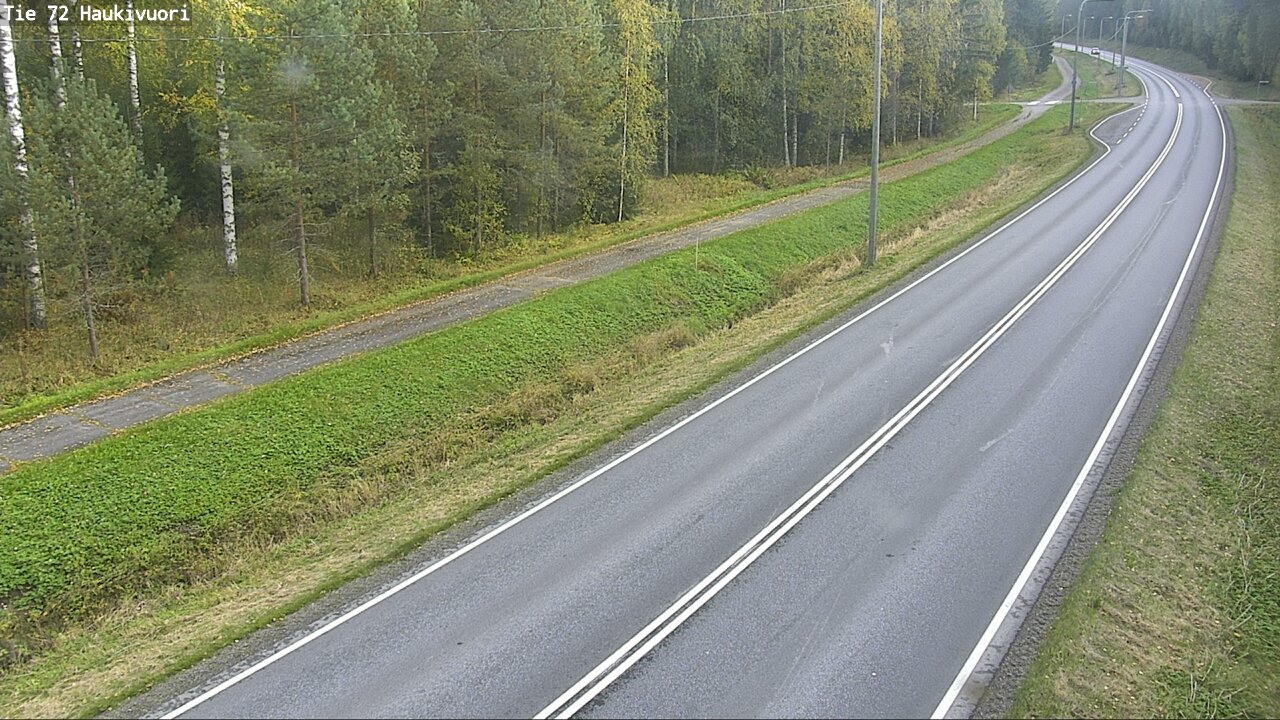 Weather Camera Image Väg 72 Haukivuori, Mikkeli, Etelä-Savo