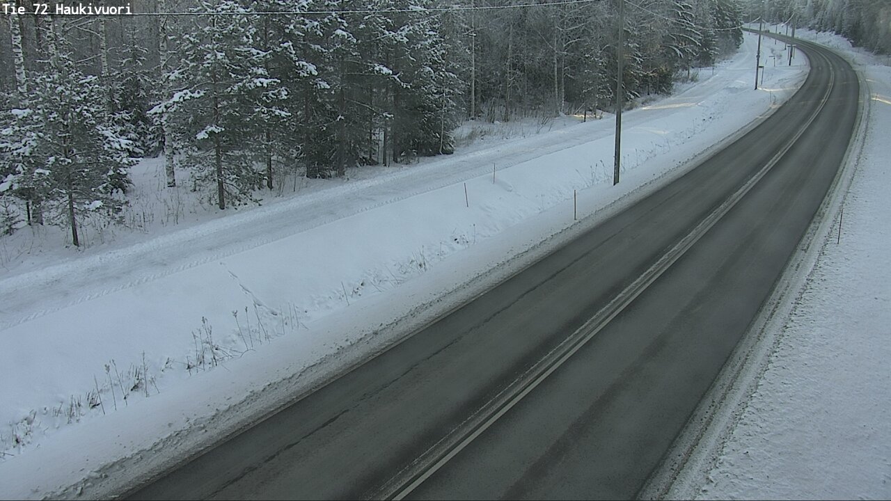 Weather Camera Image Väg 72 Haukivuori, Mikkeli, Etelä-Savo