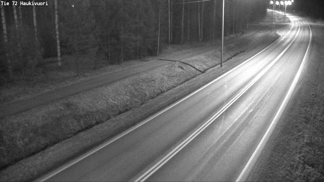Weather Camera Image Väg 72 Haukivuori, Mikkeli, Etelä-Savo