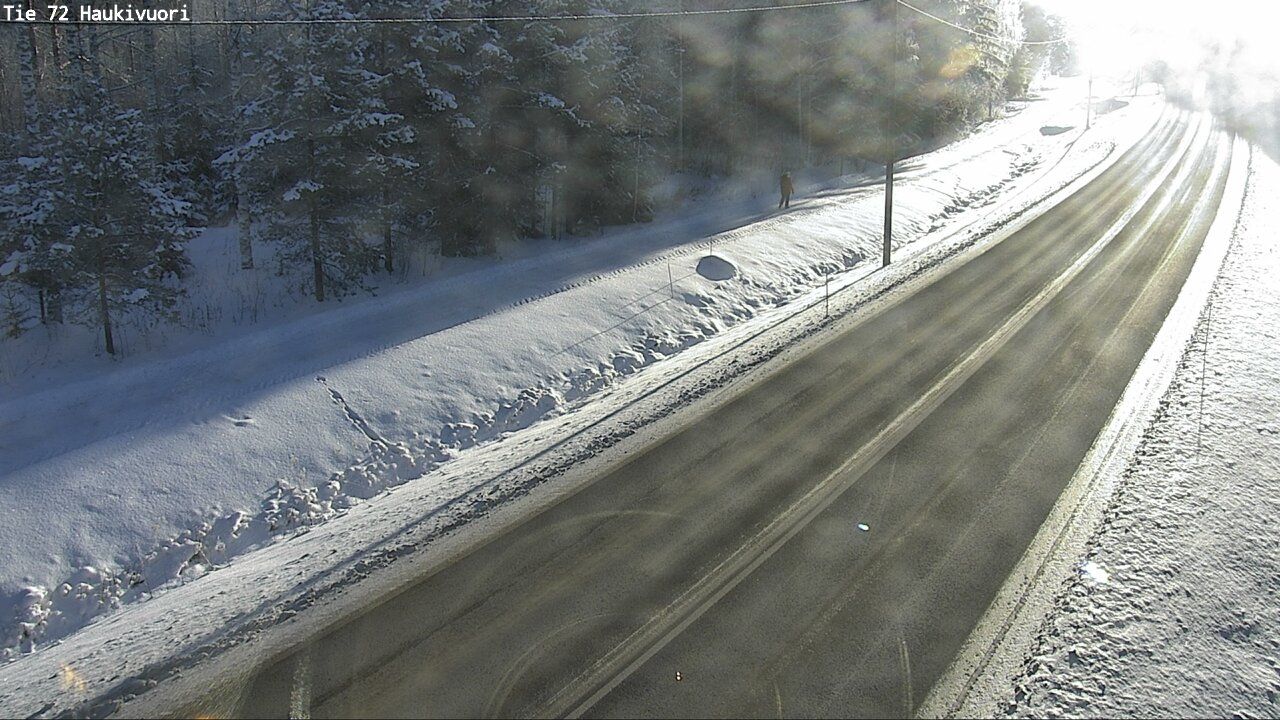 Weather Camera Image Väg 72 Haukivuori, Mikkeli, Etelä-Savo