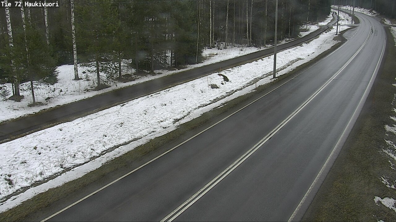 Weather Camera Image Väg 72 Haukivuori, Mikkeli, Etelä-Savo