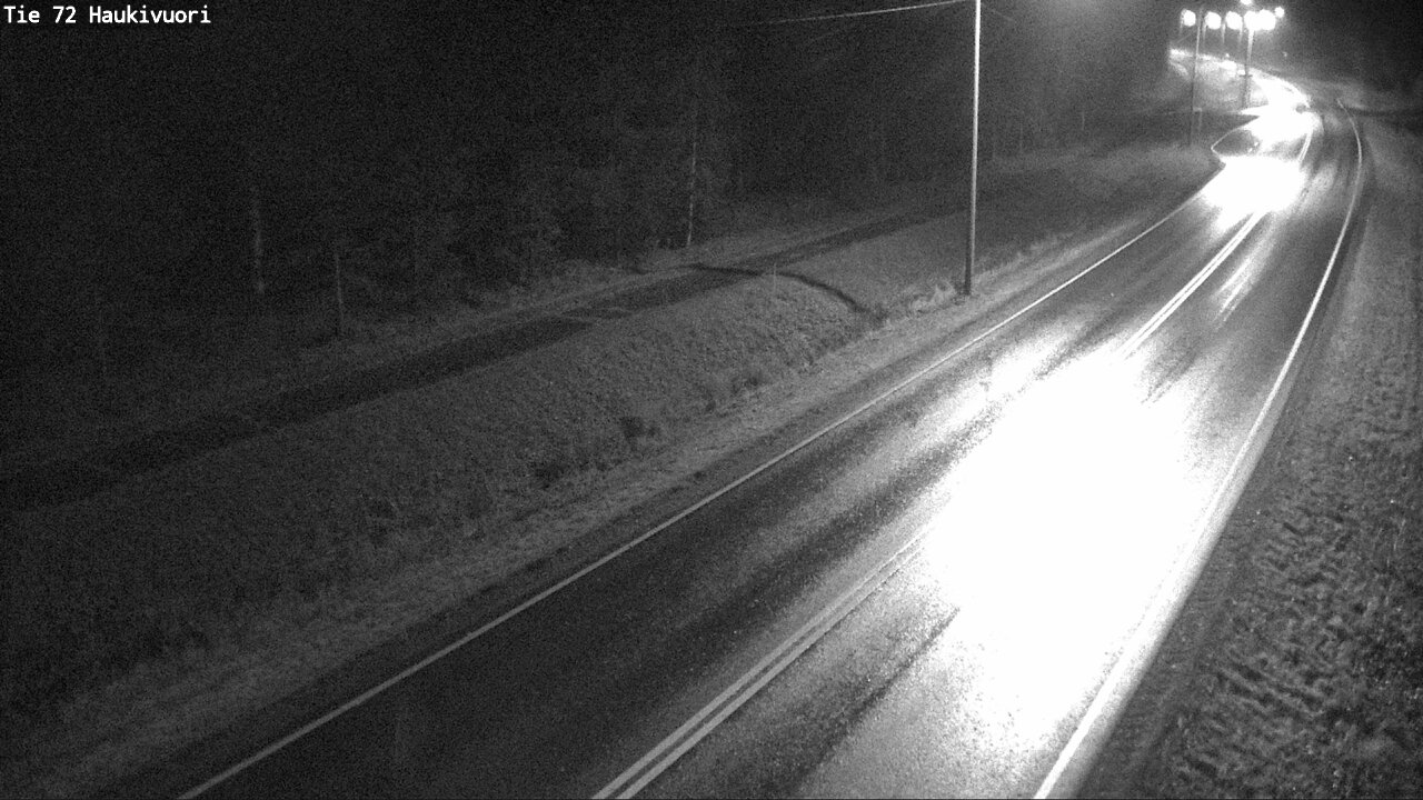 Weather Camera Image Road 72 Haukivuori, Mikkeli, Etelä-Savo