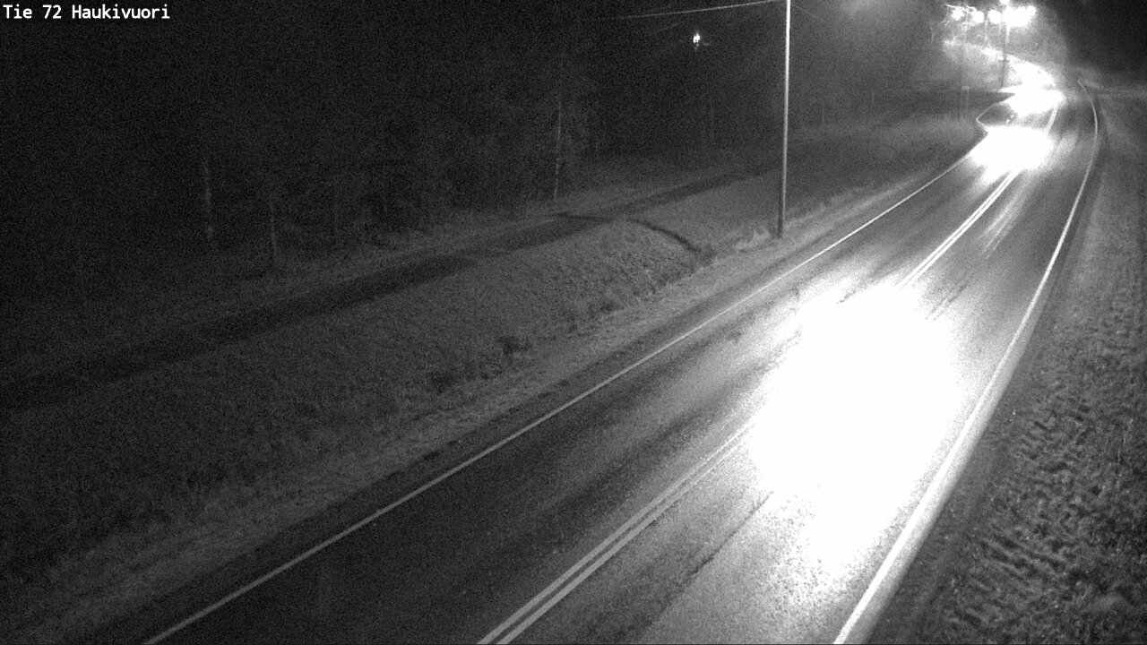 Weather Camera Image Road 72 Haukivuori, Mikkeli, Etelä-Savo