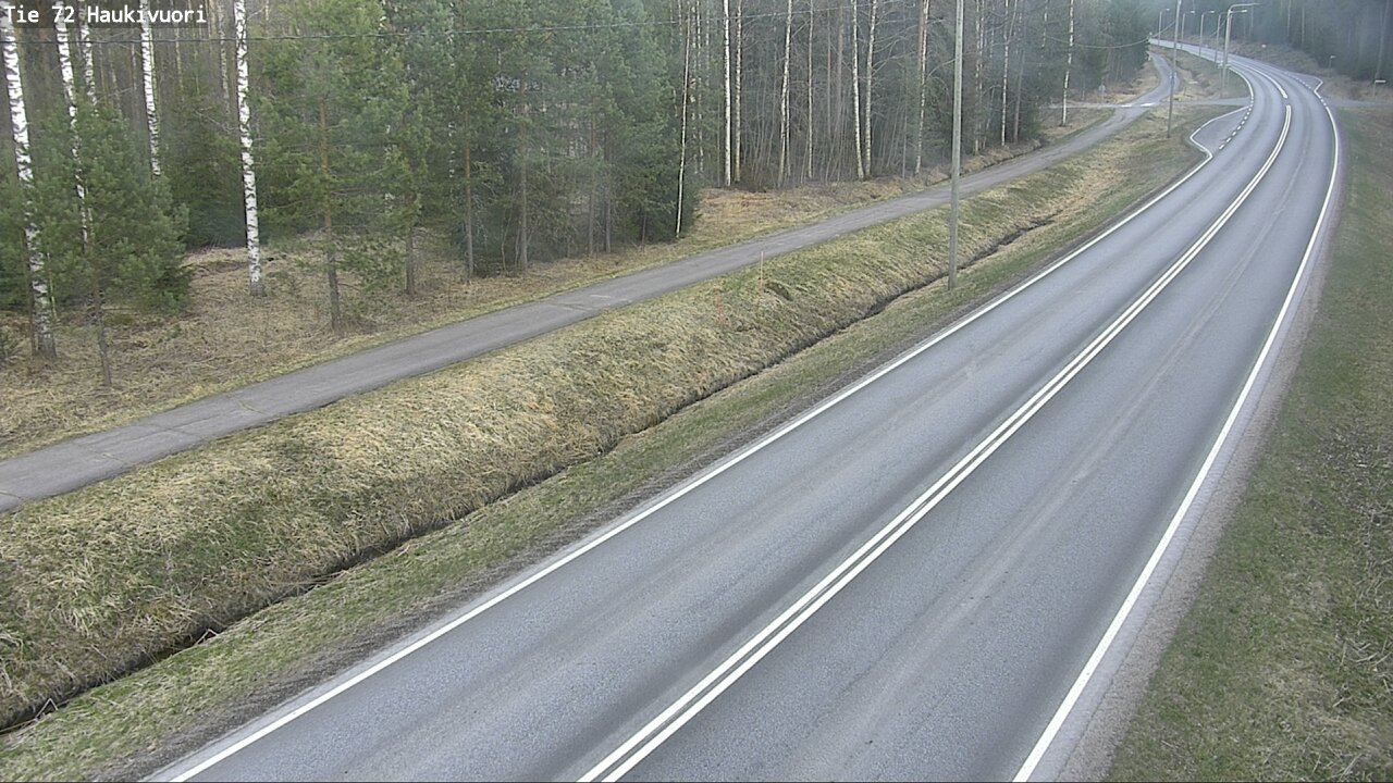 Weather Camera Image Väg 72 Haukivuori, Mikkeli, Etelä-Savo