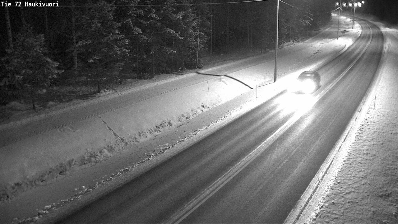 Weather Camera Image Väg 72 Haukivuori, Mikkeli, Etelä-Savo