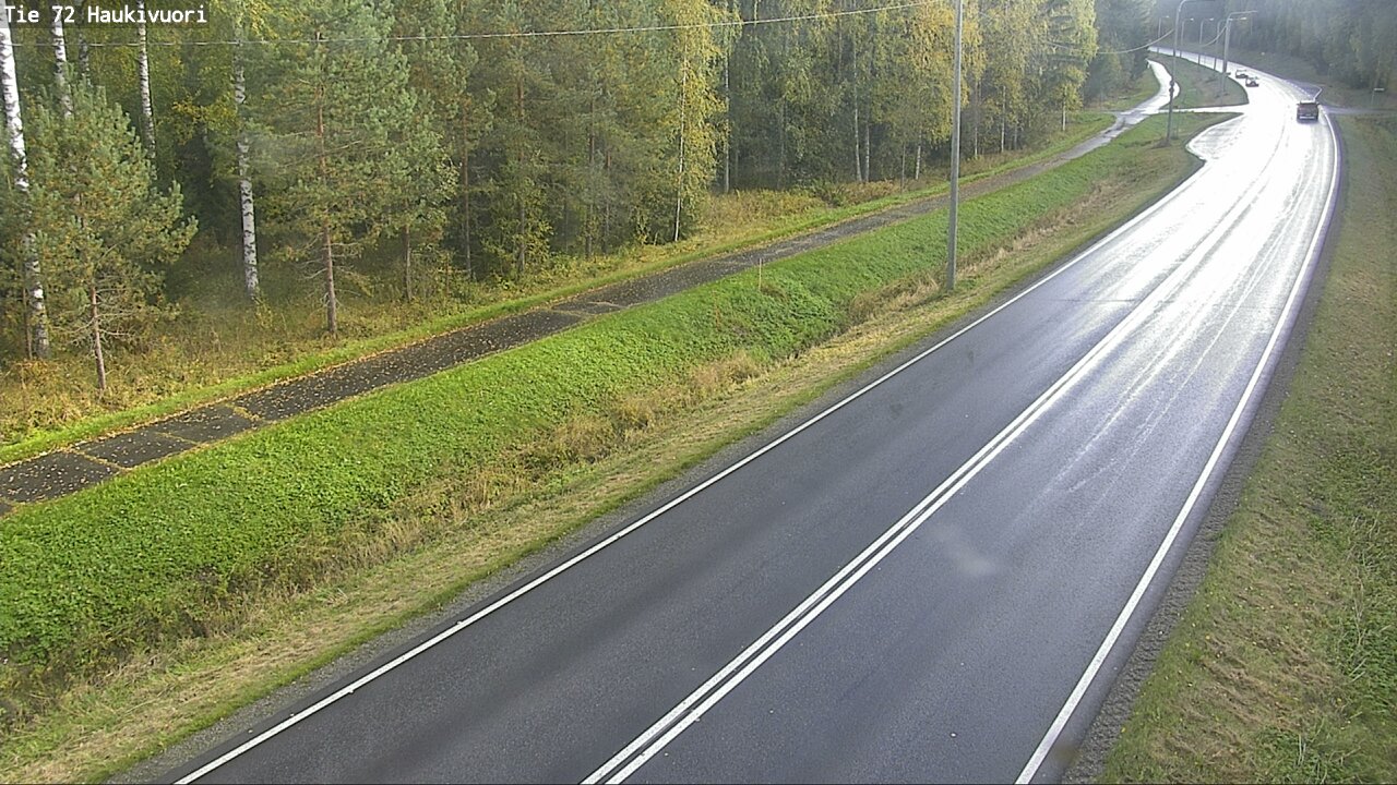 Weather Camera Image Road 72 Haukivuori, Mikkeli, Etelä-Savo