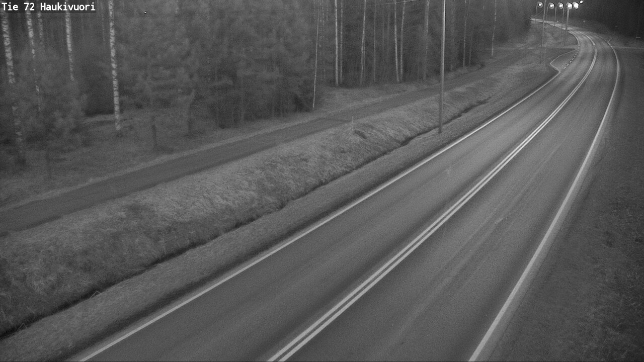 Weather Camera Image Väg 72 Haukivuori, Mikkeli, Etelä-Savo
