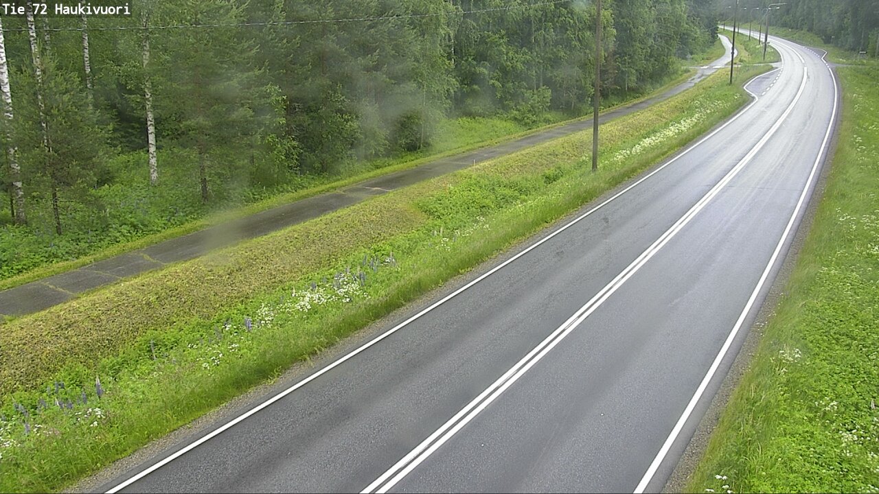 Weather Camera Image Road 72 Haukivuori, Mikkeli, Etelä-Savo