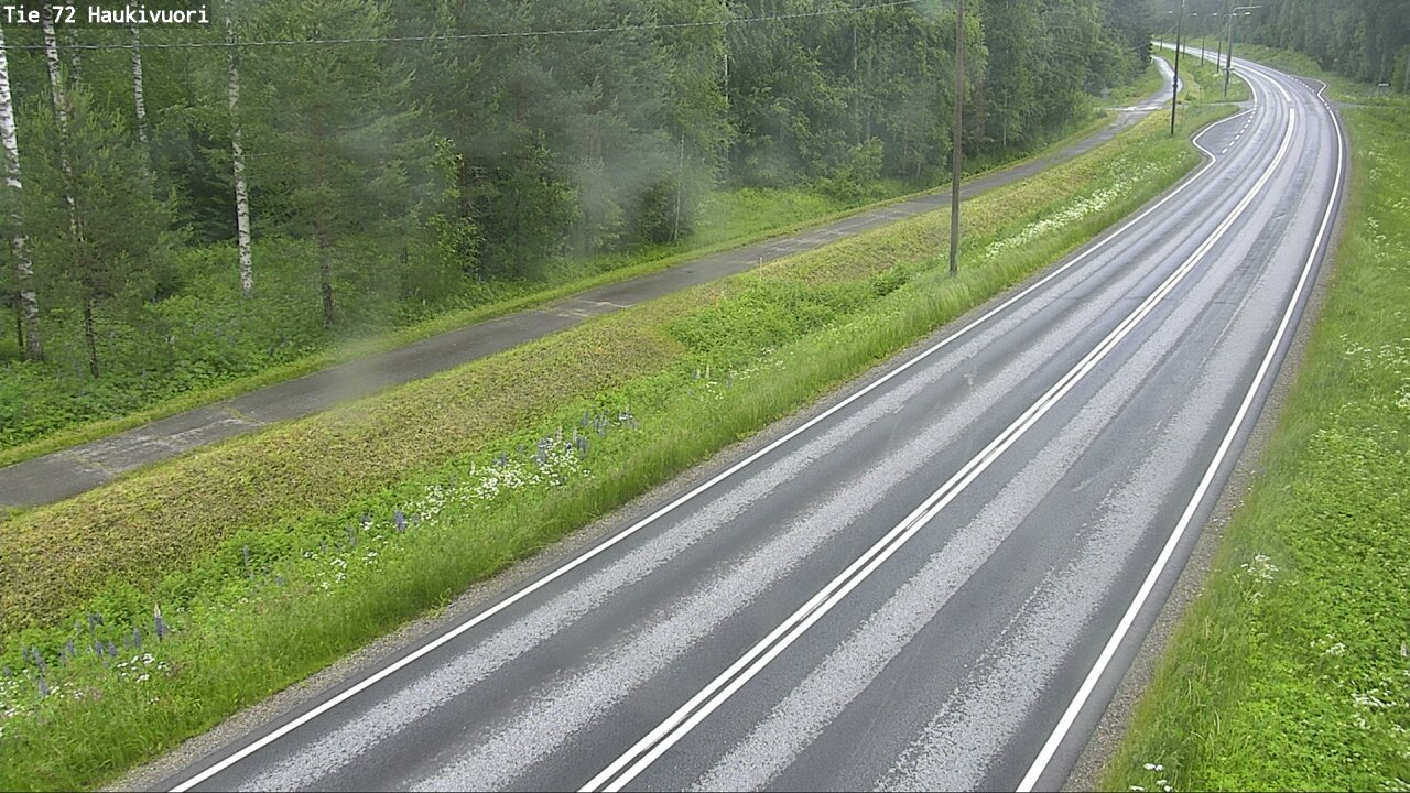 Weather Camera Image Väg 72 Haukivuori, Mikkeli, Etelä-Savo