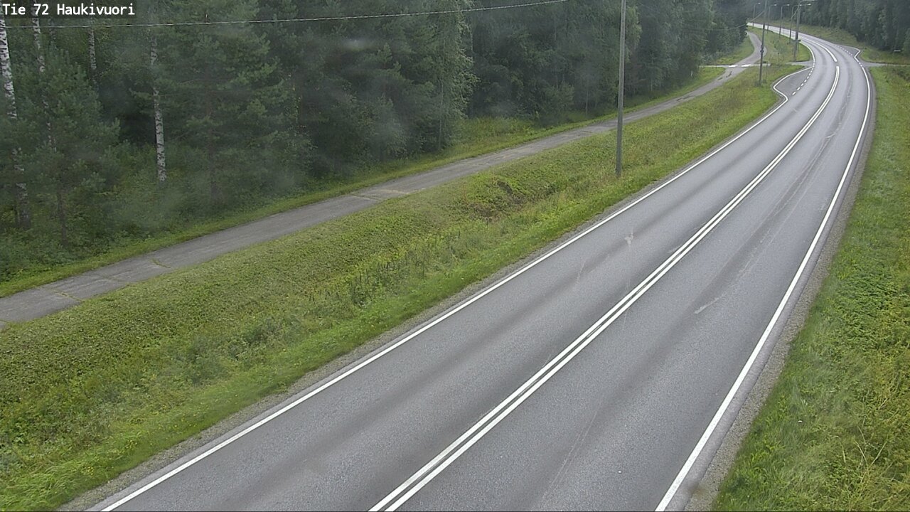 Weather Camera Image Väg 72 Haukivuori, Mikkeli, Etelä-Savo