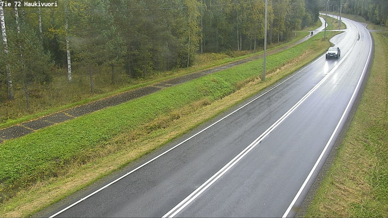 Weather Camera Image Road 72 Haukivuori, Mikkeli, Etelä-Savo