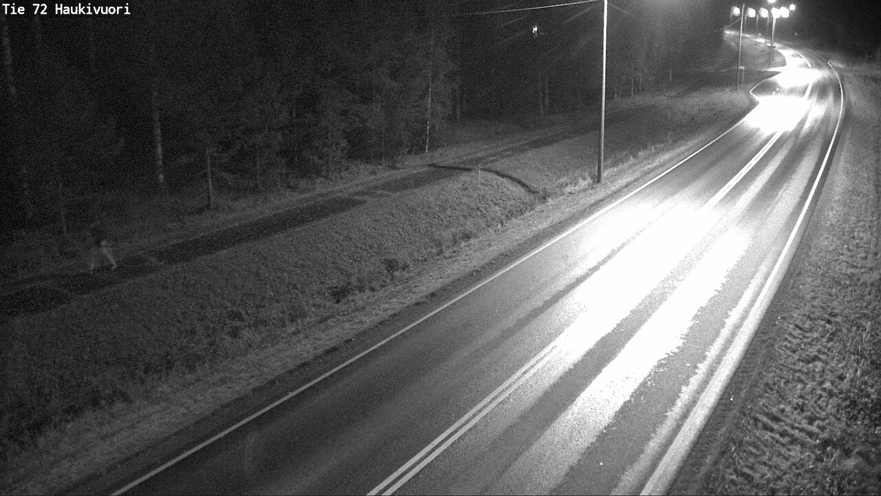 Weather Camera Image Road 72 Haukivuori, Mikkeli, Etelä-Savo