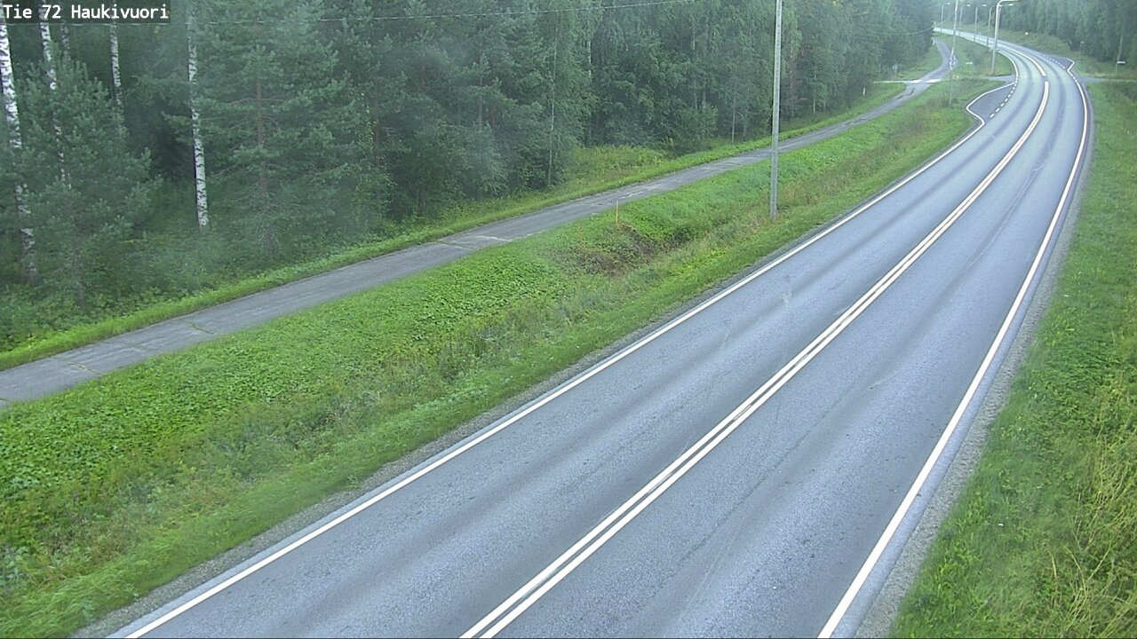Weather Camera Image Väg 72 Haukivuori, Mikkeli, Etelä-Savo