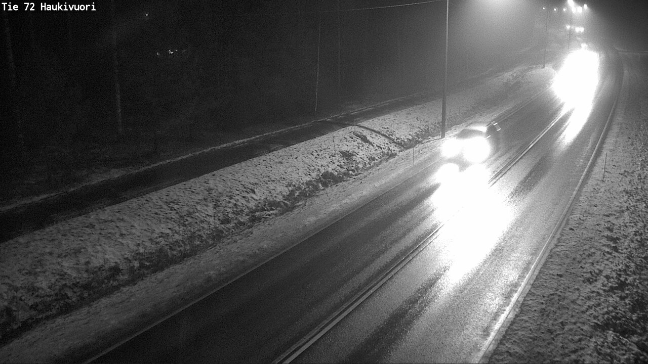 Weather Camera Image Road 72 Haukivuori, Mikkeli, Etelä-Savo