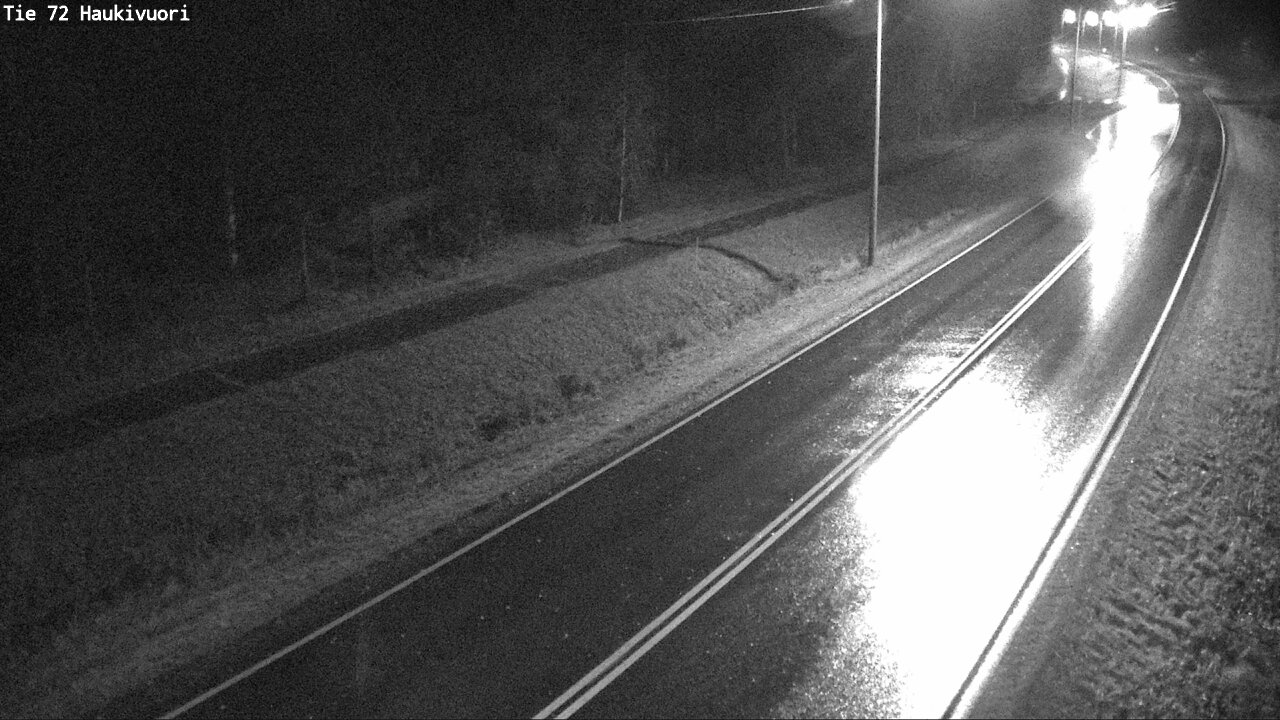 Weather Camera Image Road 72 Haukivuori, Mikkeli, Etelä-Savo
