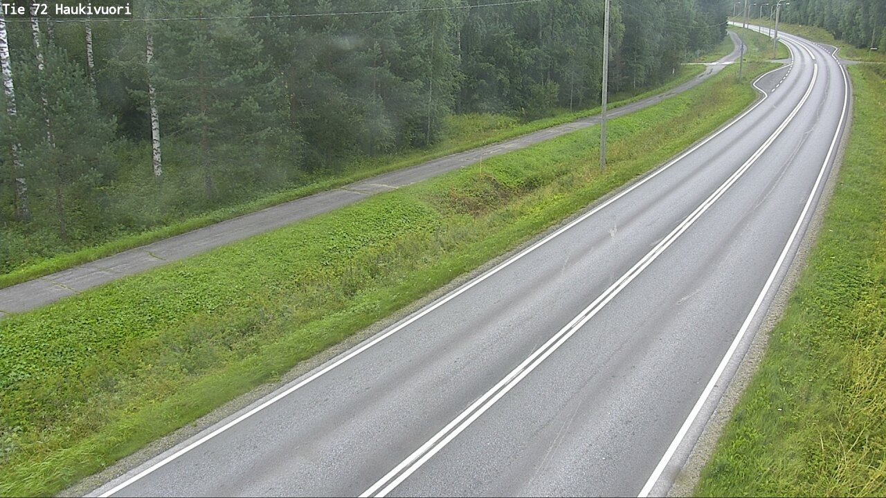Weather Camera Image Väg 72 Haukivuori, Mikkeli, Etelä-Savo