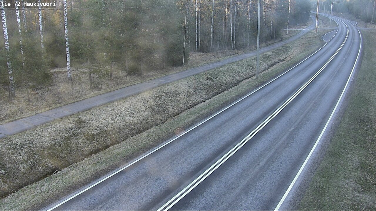 Weather Camera Image Väg 72 Haukivuori, Mikkeli, Etelä-Savo