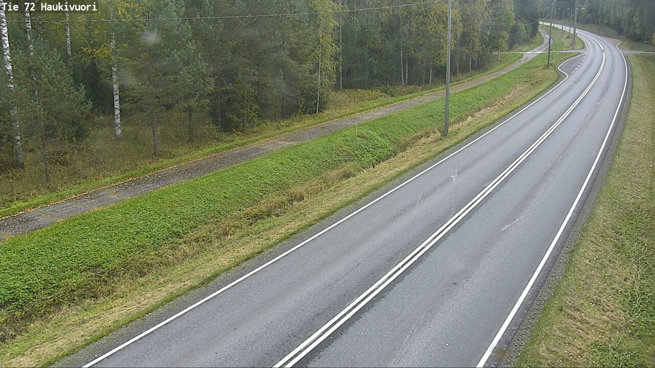 Weather Camera Image Road 72 Haukivuori, Mikkeli, Etelä-Savo