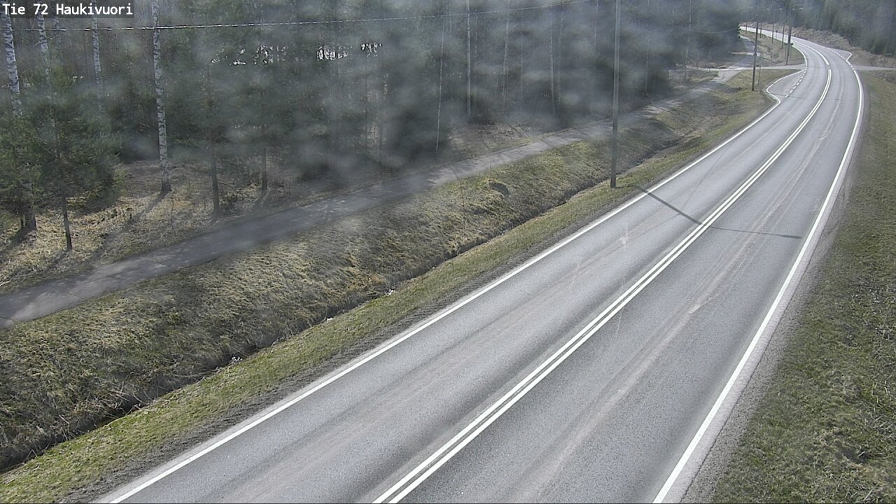 Weather Camera Image Väg 72 Haukivuori, Mikkeli, Etelä-Savo