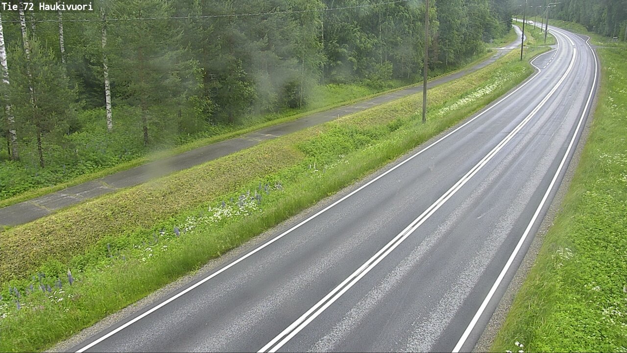 Weather Camera Image Väg 72 Haukivuori, Mikkeli, Etelä-Savo