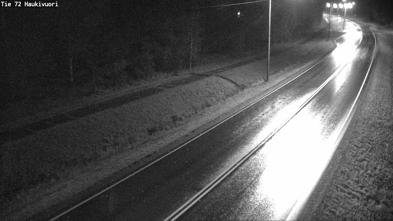 Weather Camera Image Road 72 Haukivuori, Mikkeli, Etelä-Savo