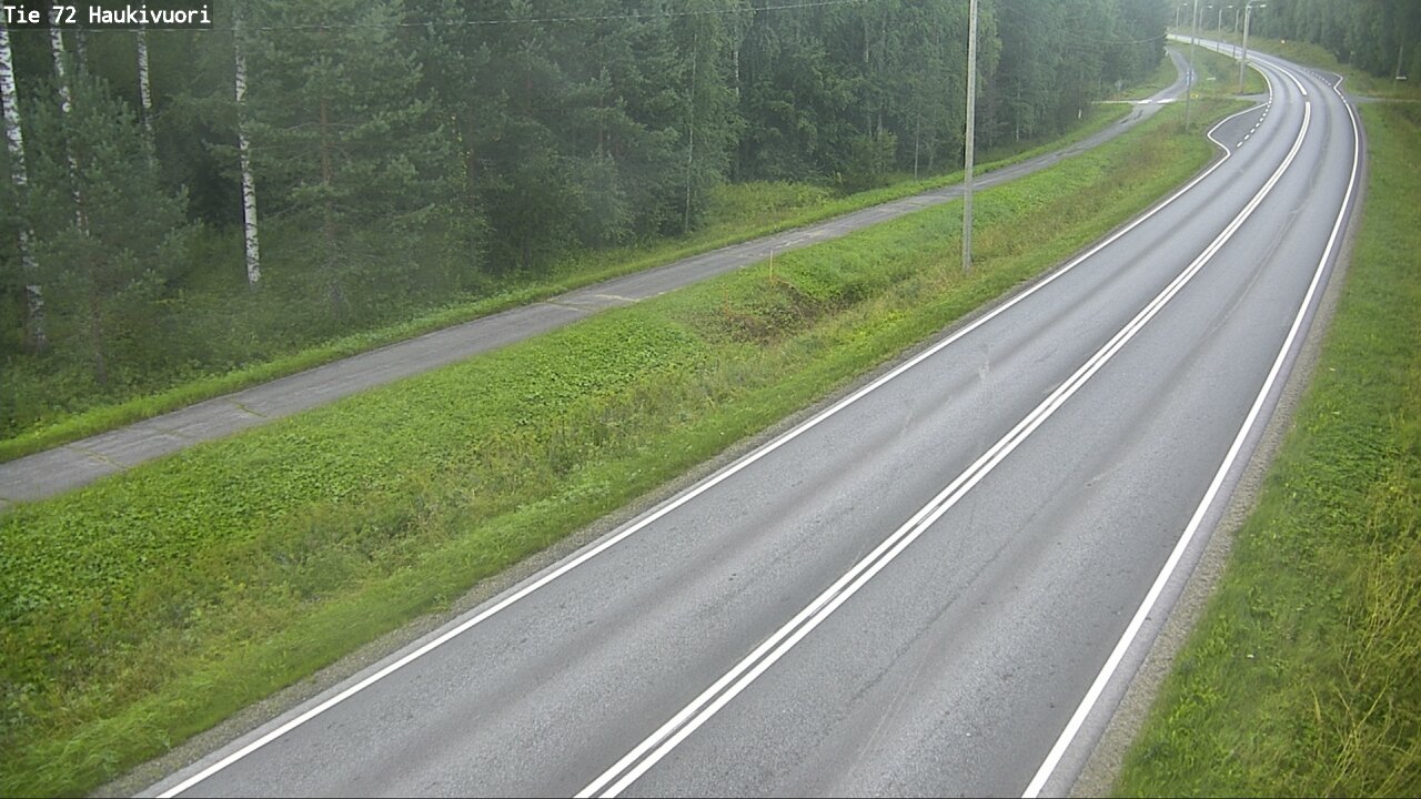 Weather Camera Image Väg 72 Haukivuori, Mikkeli, Etelä-Savo