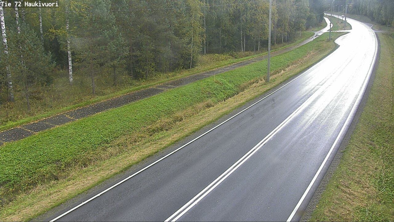 Weather Camera Image Road 72 Haukivuori, Mikkeli, Etelä-Savo