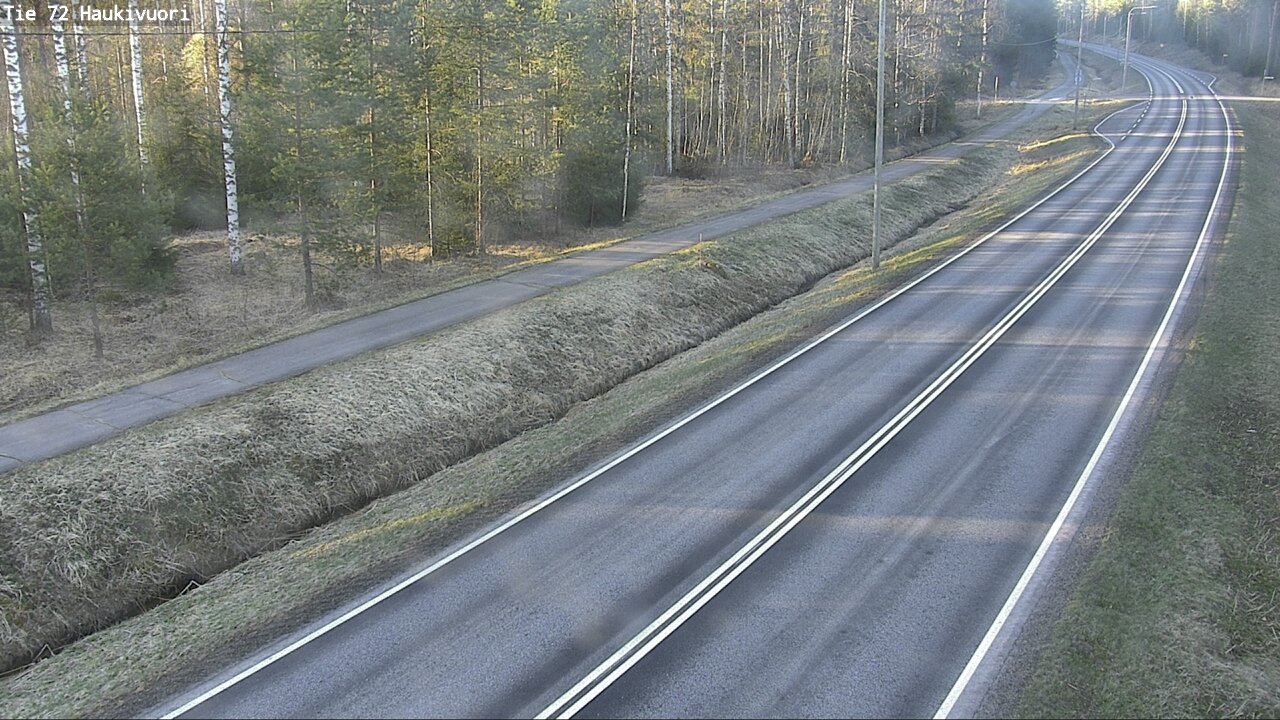 Weather Camera Image Väg 72 Haukivuori, Mikkeli, Etelä-Savo