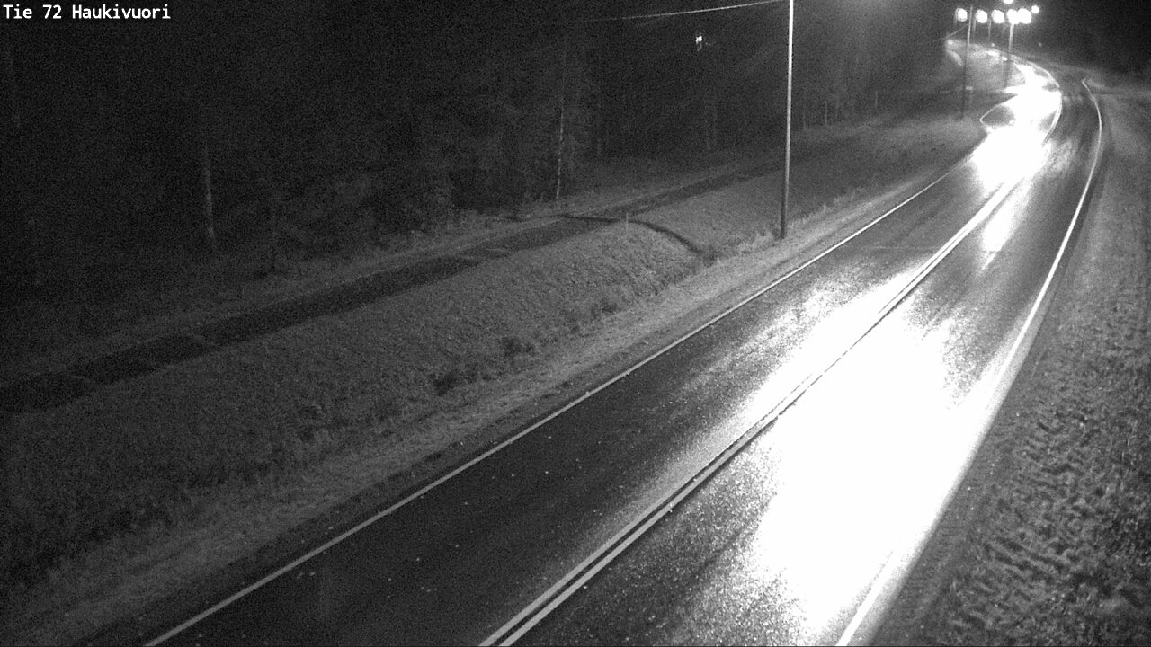 Weather Camera Image Road 72 Haukivuori, Mikkeli, Etelä-Savo