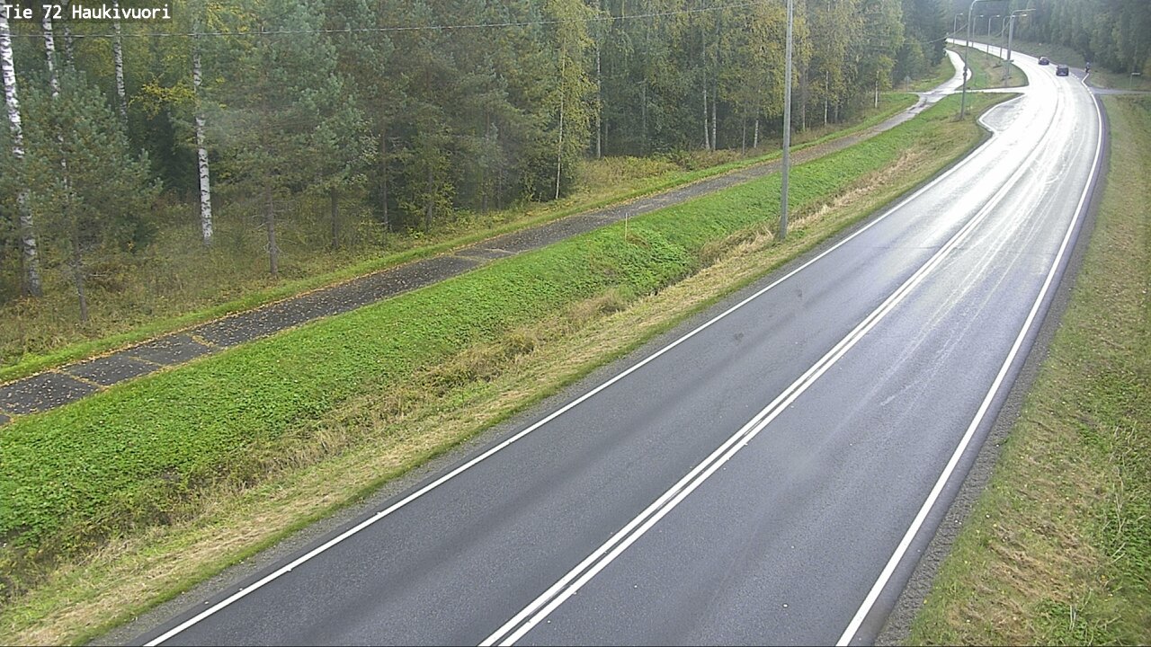 Weather Camera Image Road 72 Haukivuori, Mikkeli, Etelä-Savo