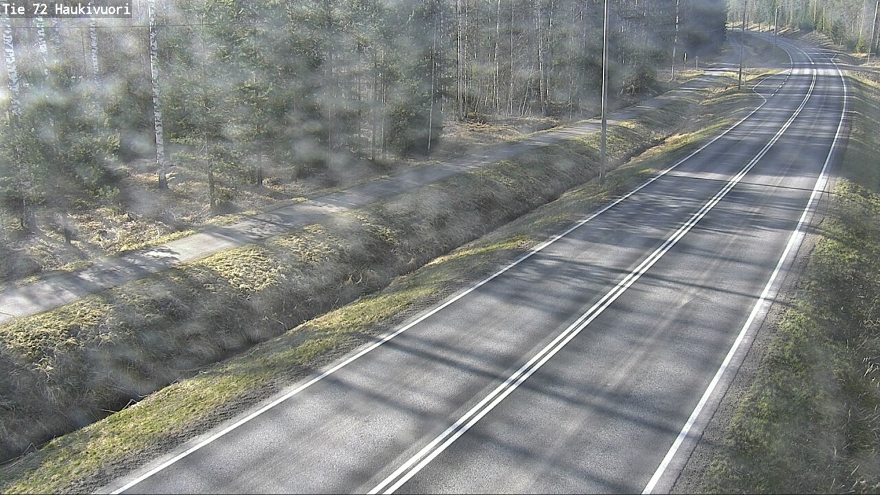 Weather Camera Image Väg 72 Haukivuori, Mikkeli, Etelä-Savo