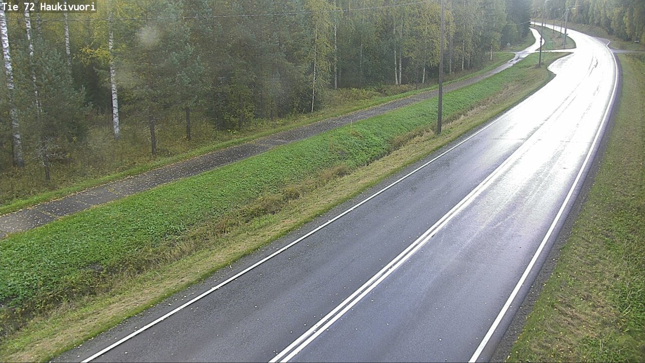 Weather Camera Image Road 72 Haukivuori, Mikkeli, Etelä-Savo