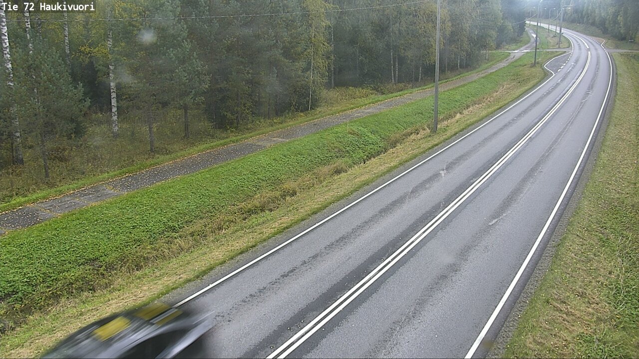 Weather Camera Image Road 72 Haukivuori, Mikkeli, Etelä-Savo