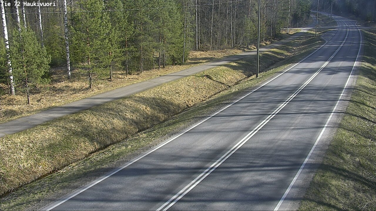 Weather Camera Image Väg 72 Haukivuori, Mikkeli, Etelä-Savo