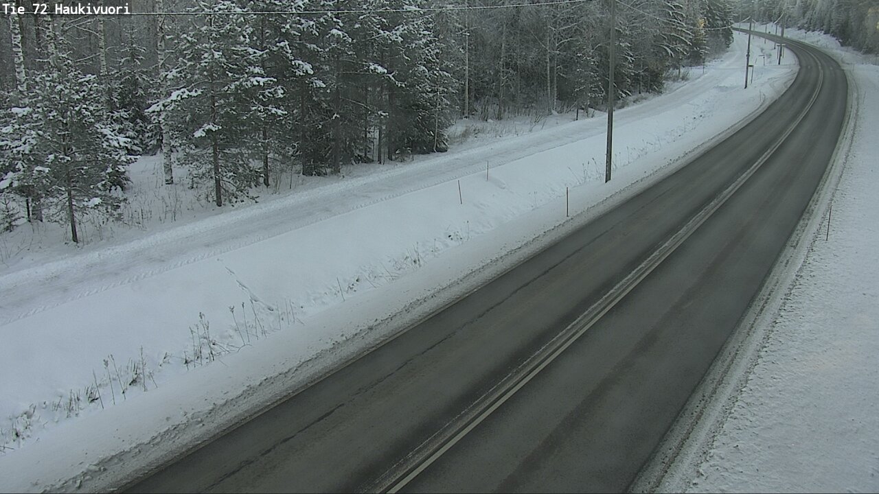 Weather Camera Image Väg 72 Haukivuori, Mikkeli, Etelä-Savo