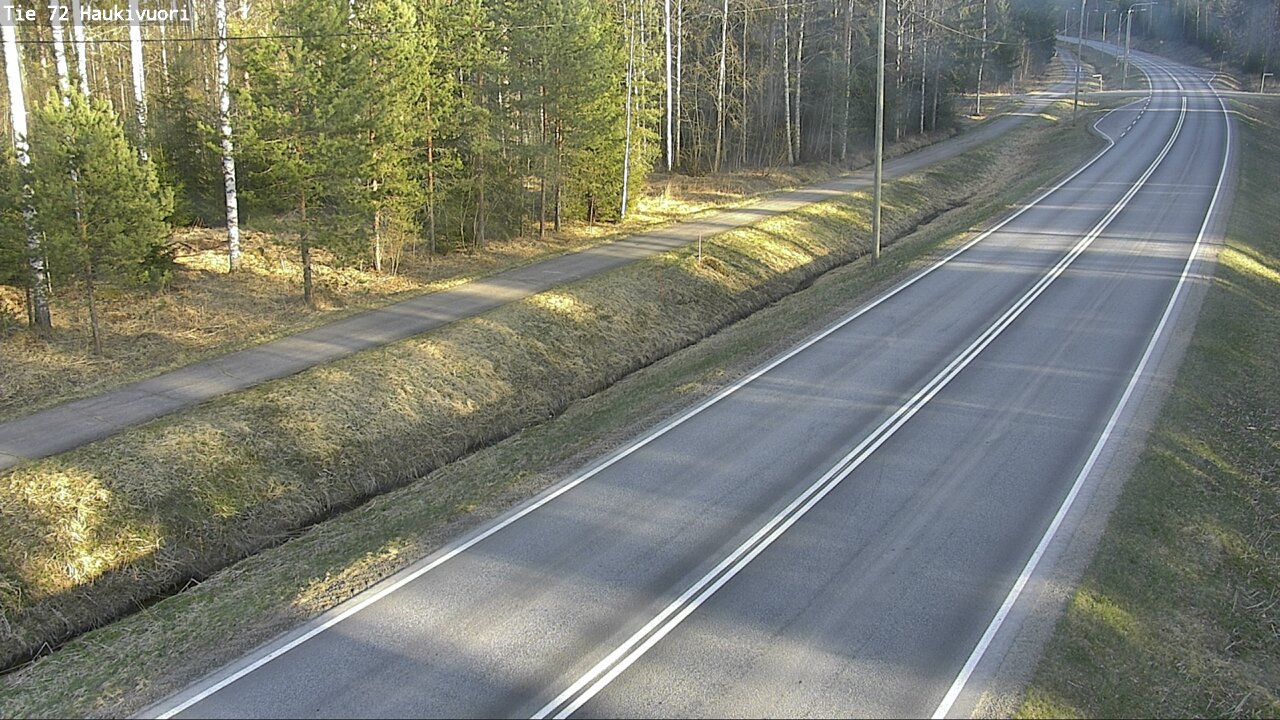 Weather Camera Image Väg 72 Haukivuori, Mikkeli, Etelä-Savo