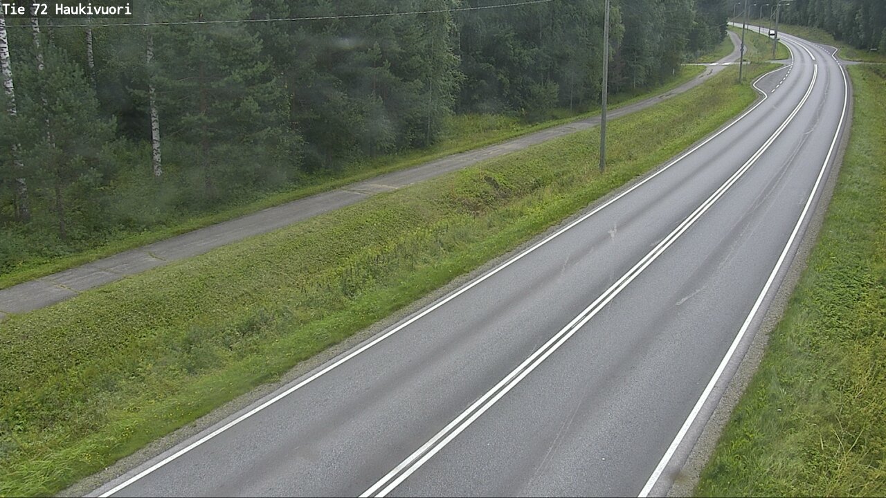 Weather Camera Image Väg 72 Haukivuori, Mikkeli, Etelä-Savo