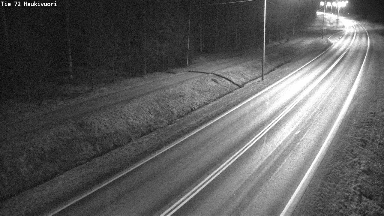 Weather Camera Image Väg 72 Haukivuori, Mikkeli, Etelä-Savo