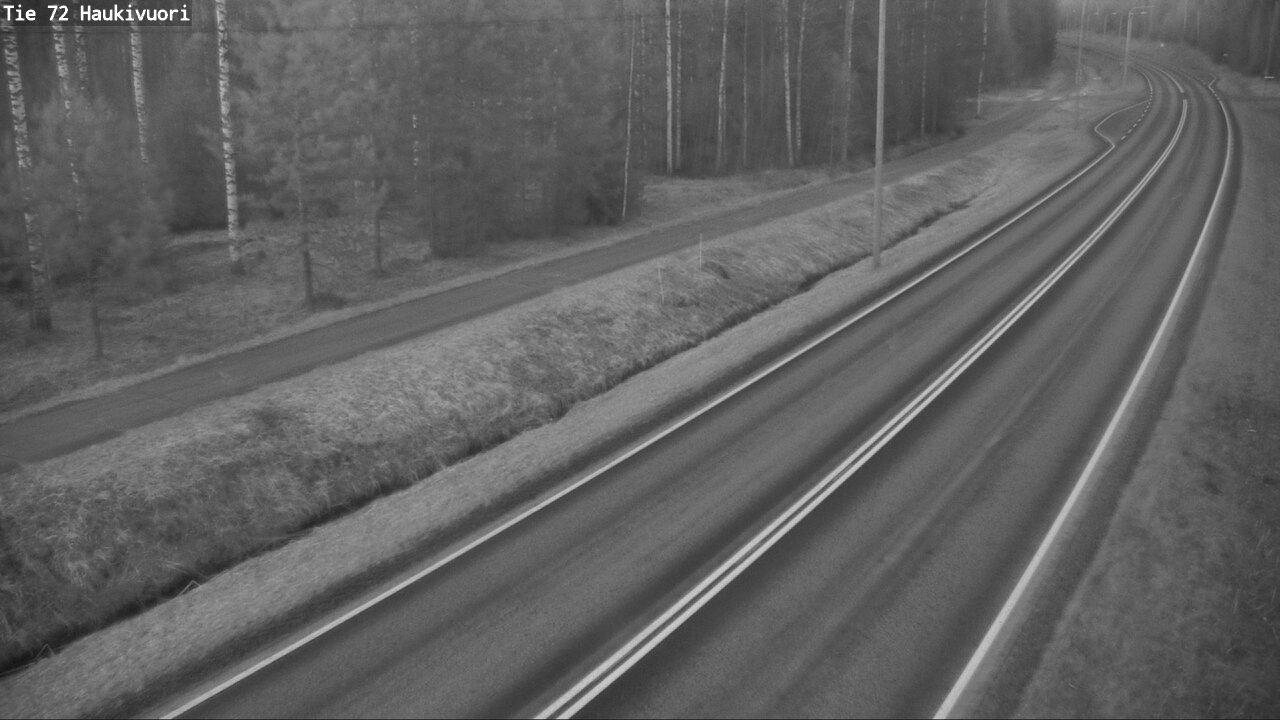Weather Camera Image Väg 72 Haukivuori, Mikkeli, Etelä-Savo