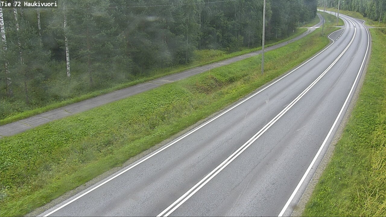 Weather Camera Image Road 72 Haukivuori, Mikkeli, Etelä-Savo