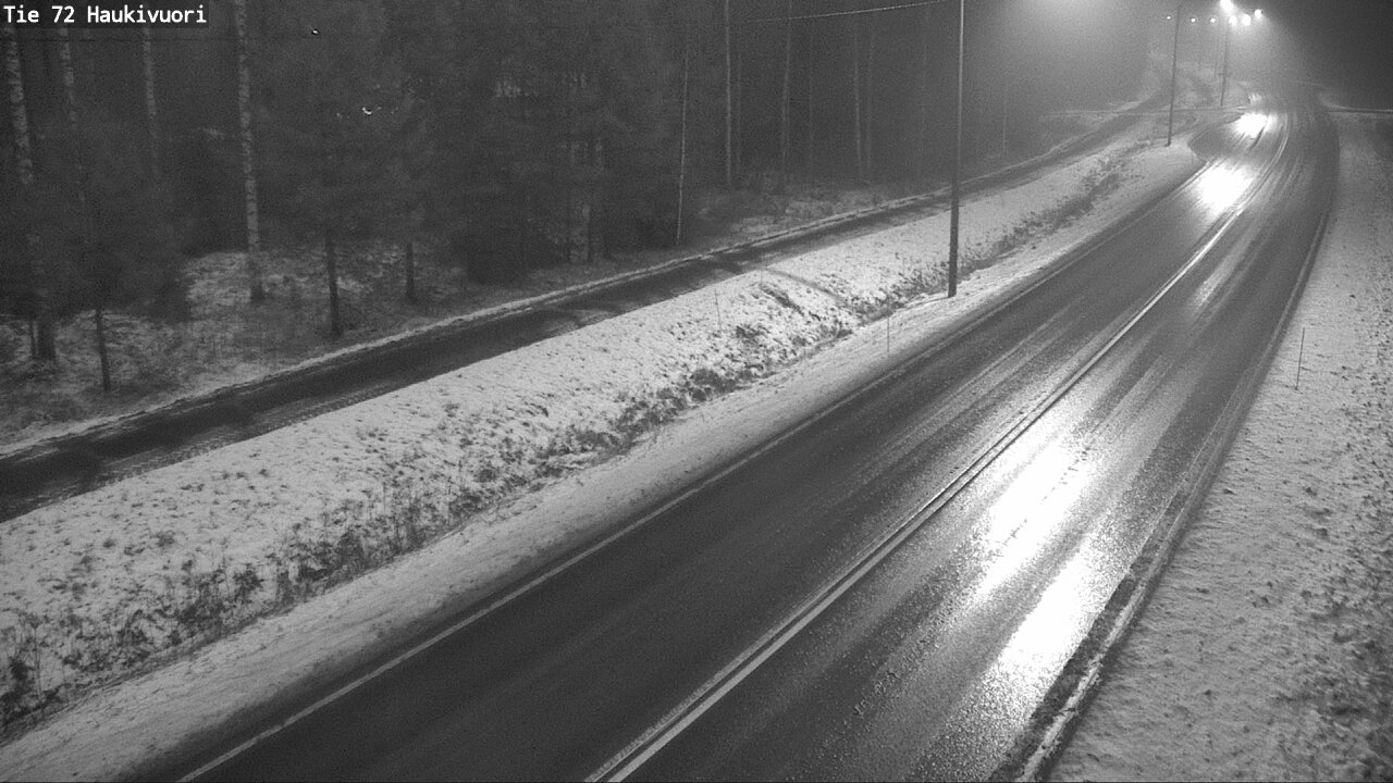Weather Camera Image Väg 72 Haukivuori, Mikkeli, Etelä-Savo