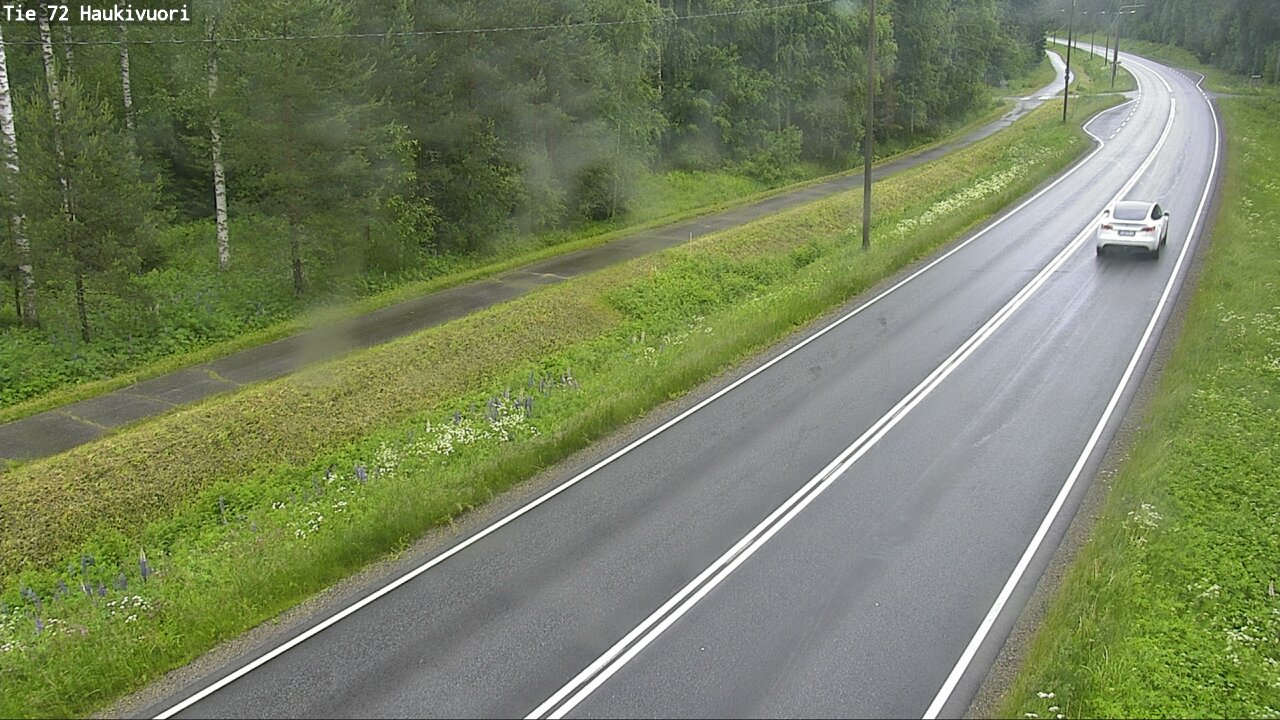 Weather Camera Image Road 72 Haukivuori, Mikkeli, Etelä-Savo